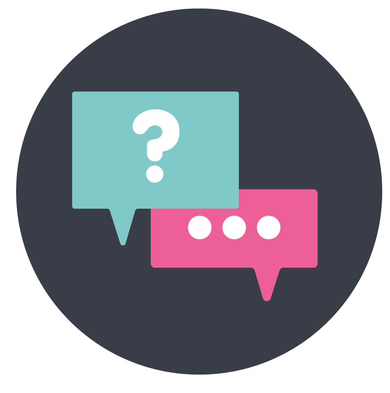 LivingLabData graphics_FAQ_circle